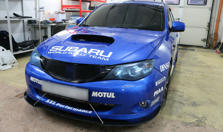 Музыка на грани SPL — Subaru Impreza